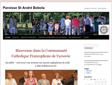 Tablet Screenshot of paroisse.jezuici.pl