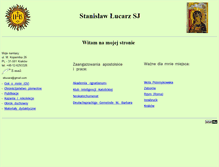 Tablet Screenshot of lucarz.jezuici.pl