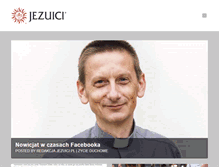 Tablet Screenshot of jezuici.pl