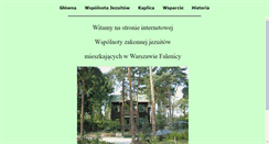 Desktop Screenshot of falenica.jezuici.pl