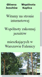 Mobile Screenshot of falenica.jezuici.pl